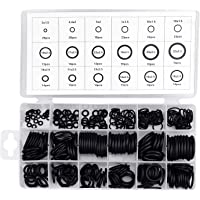 Wandefol 279pcs Juntas Tóricas- Anillo de Sellado de Goma- Arandela de Goma- Arandela de Sellado- Juntas Arandelas de…
